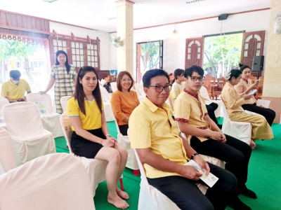 พิธีเจริญพระพุทธมนต์เฉลิมพระเกียรติถวายพระพรชัยมงคลแด่พระบาทสมเด็จระเจ้าอยู่หัว ... พารามิเตอร์รูปภาพ 1